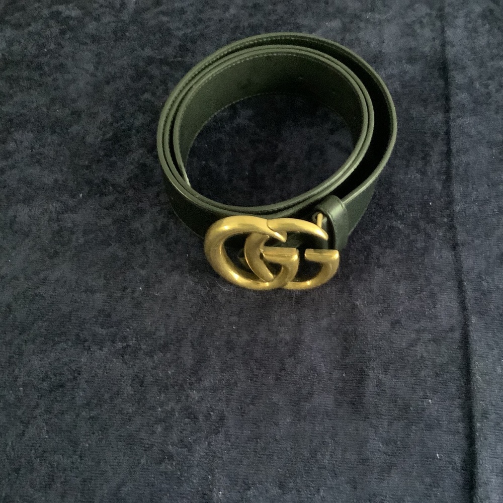 Gucci - GG Marmont wide belt